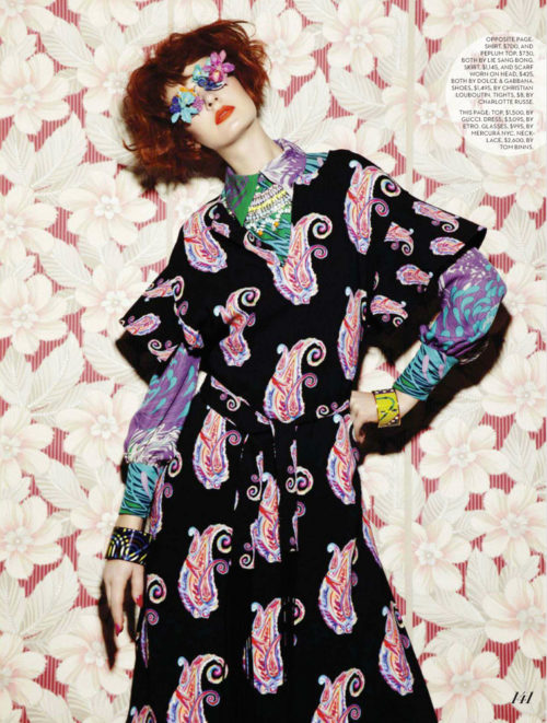 Jamie Nelson for Fashion Magazine Canada March 2013