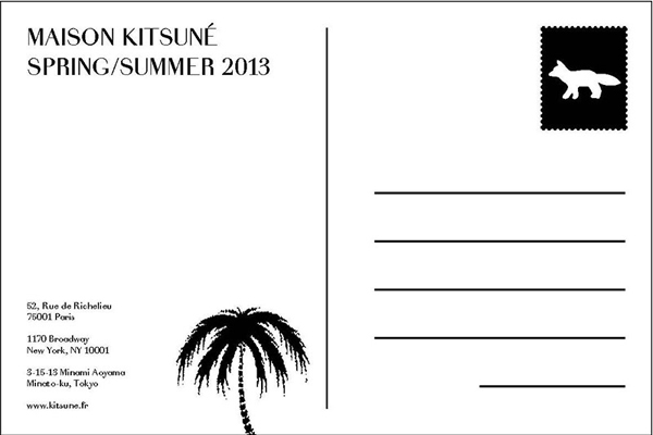 Maison Kitsune Spring Summer Lookbook