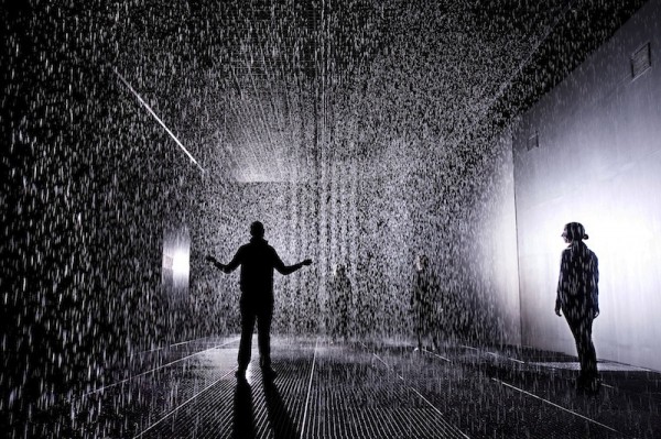 Random International Rain Room Barbican