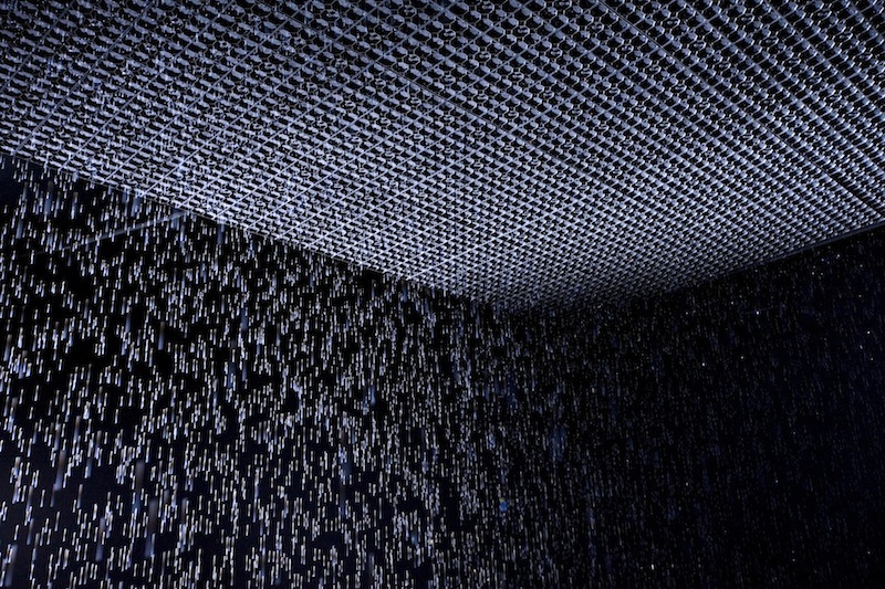 Random International Rain Room Barbican