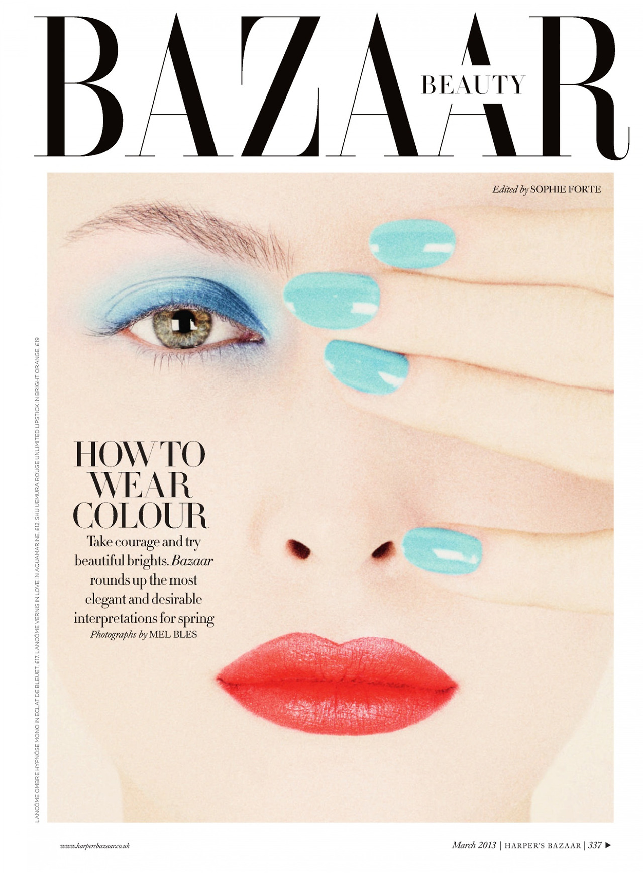 harpers bazaar how to wear colour