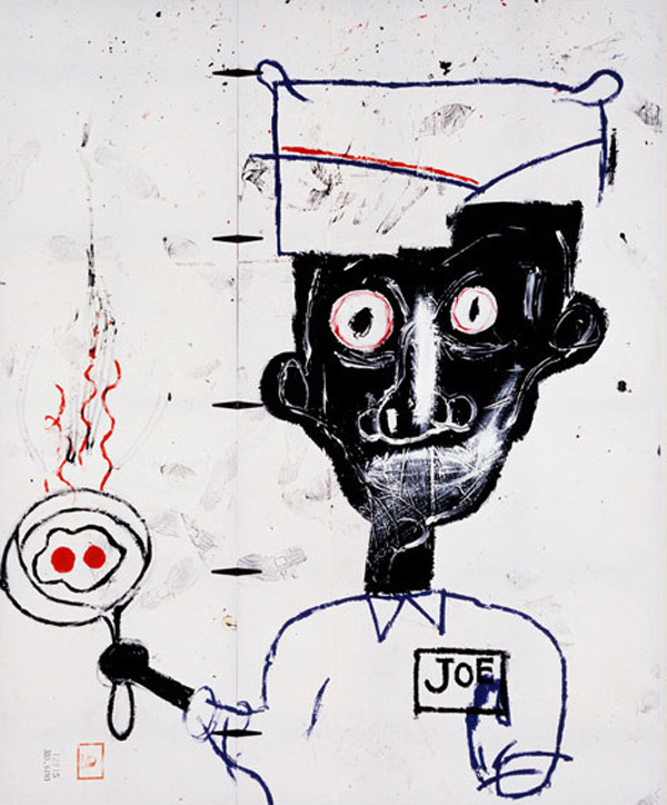 jean michel basquiat opening at gagosian gallery