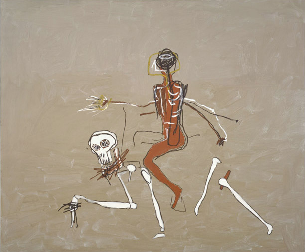 jean michel basquiat opening at gagosian gallery