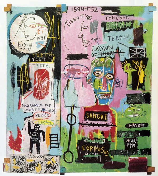 jean michel basquiat opening at gagosian gallery