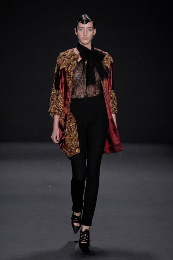 naeem khan autumn fall winter nyfw