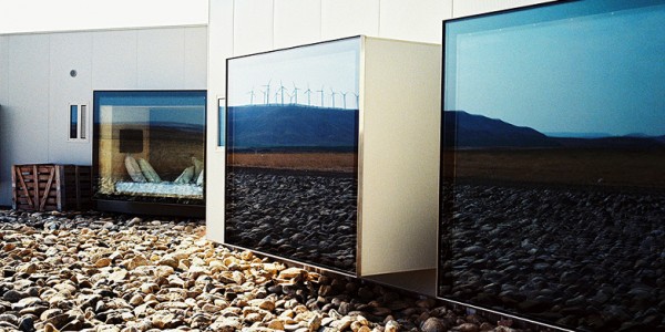 Aire de Bardenas Spain cube hotel