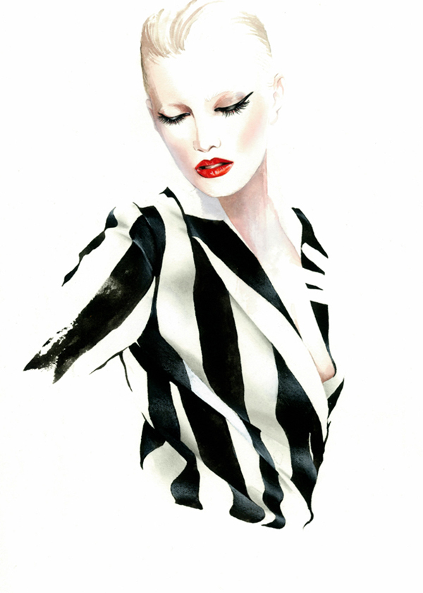 antonio soares fashion illustrations