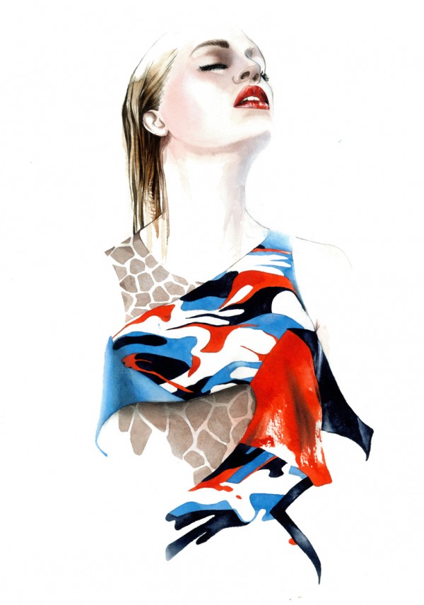 antonio soares fashion illustrations