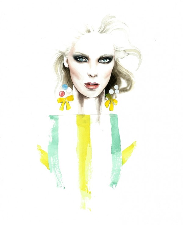 antonio soares fashion illustrations