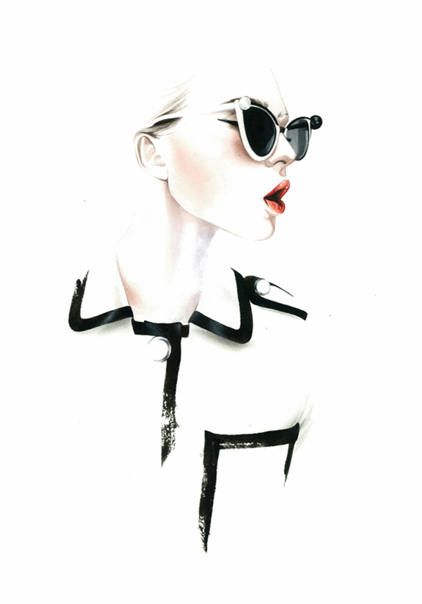 antonio soares fashion illustrations