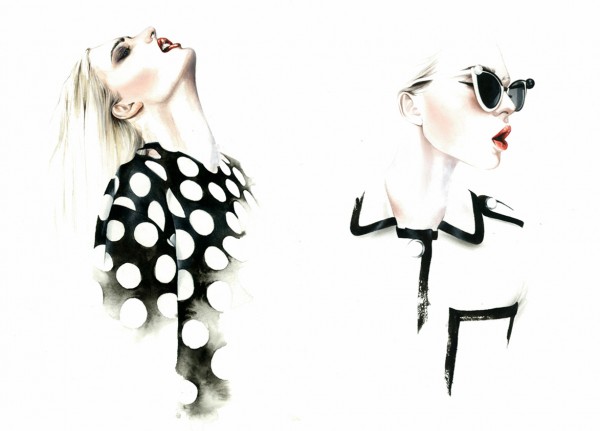 antonio soares fashion illustrations