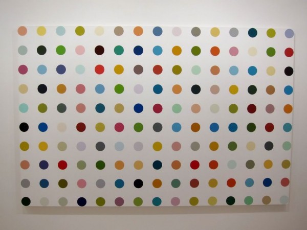 art weekly damien hirst gagosian group show