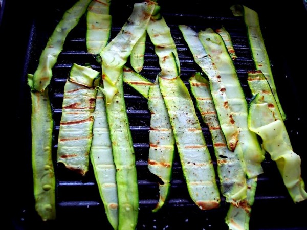 proud italian cooks zucchini ribbon salad