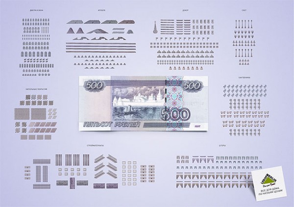 leroy merlin preparation of banknotes