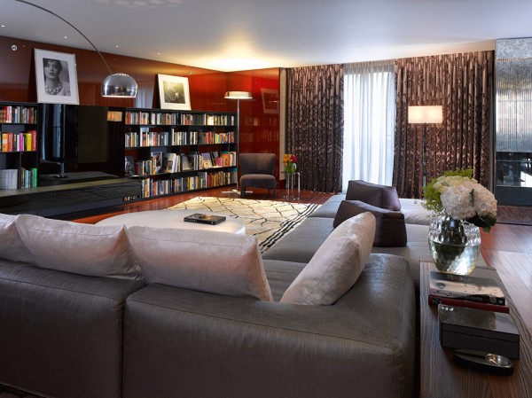 london bulgari hotel Suite I Lounge