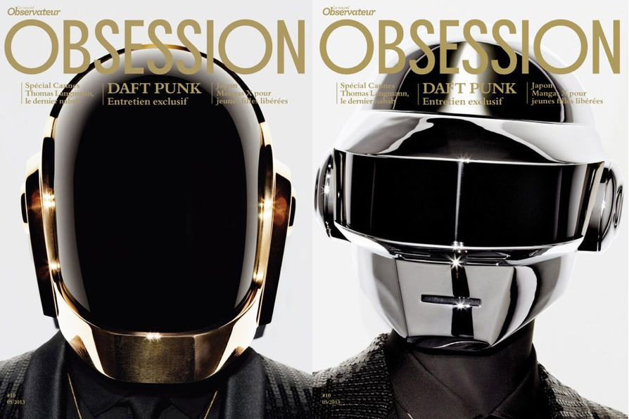 daft punk obsession magazine cover