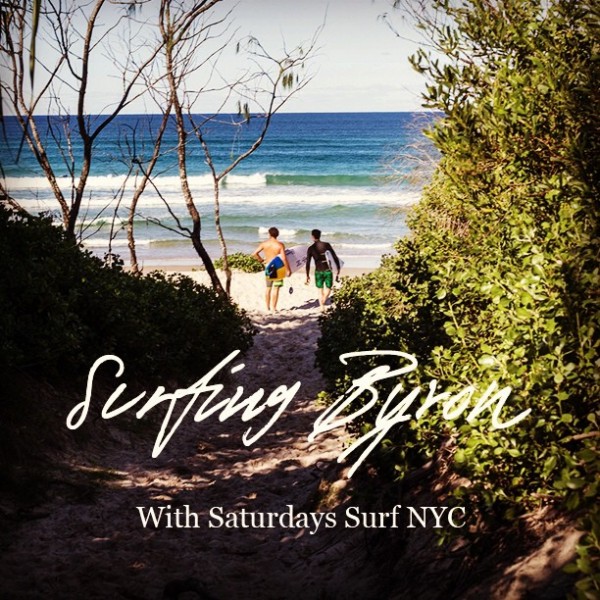 Mr porter x Saturday surf NYC @ Byron Bay