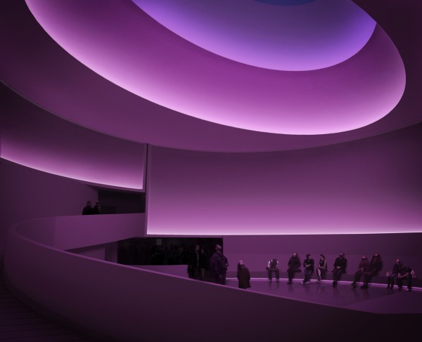 james turrell retrospective guggenheim ny rendering