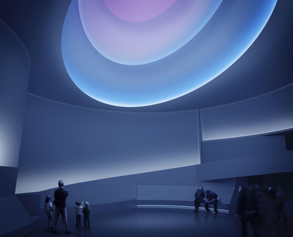 james turrell retrospective guggenheim ny rendering