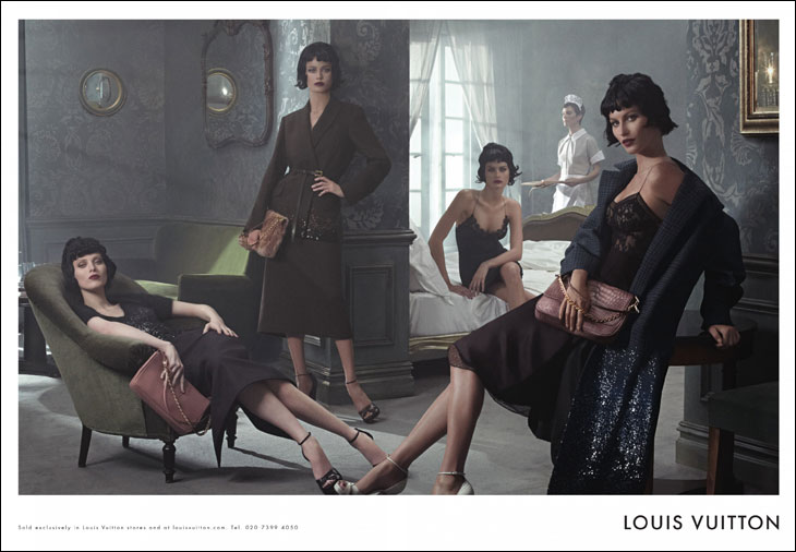 Louis Vuitton 2013 Checkers Fashion Campaign Print Ad