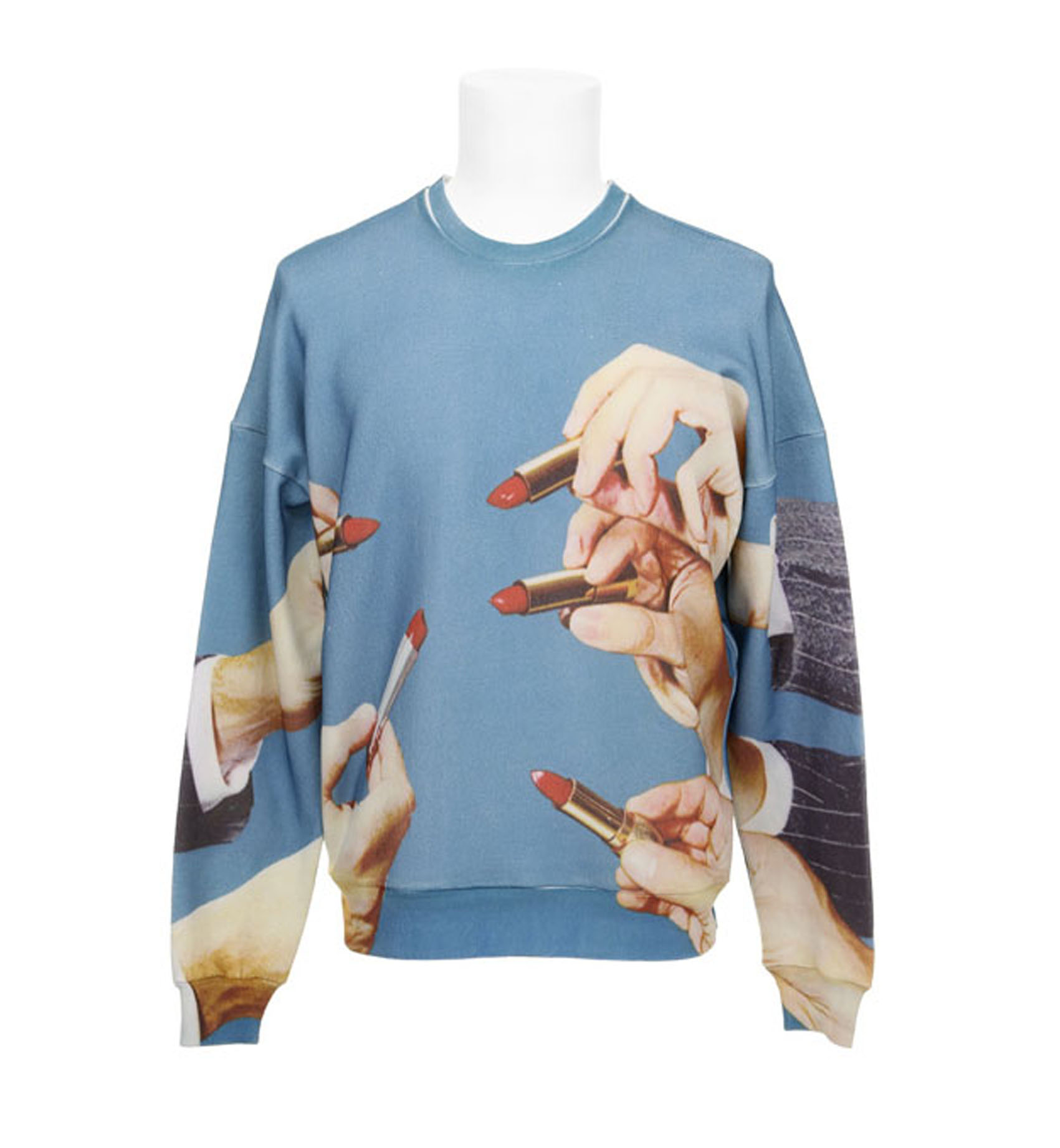 Maurizio Cattelan MSMG Bold Print Crewnecks