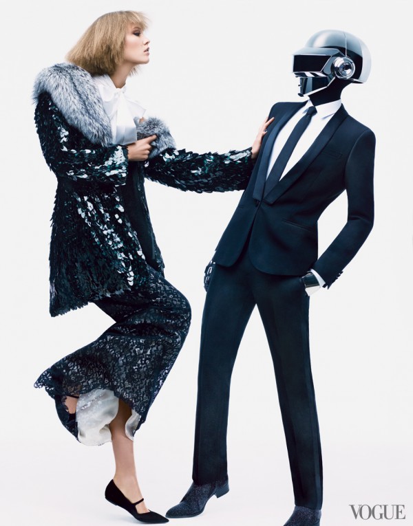 VOGUE Daft Punk Karlie Kloss