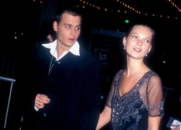 s throwback johnny depp kate moss