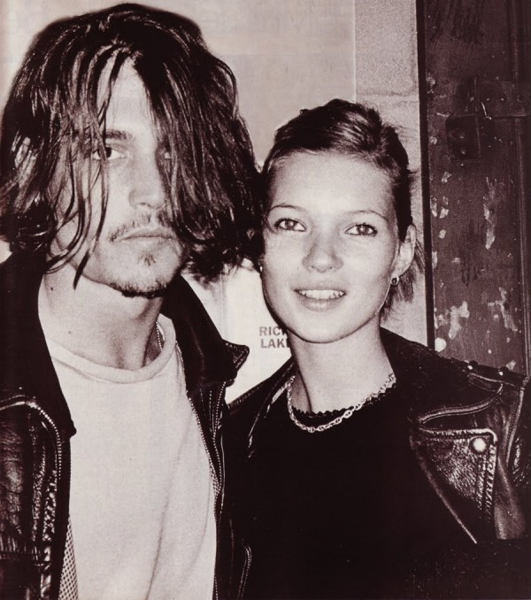 s throwback johnny depp kate moss