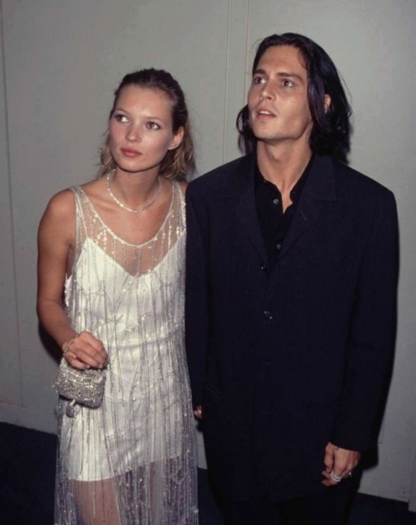 s throwback johnny depp kate moss