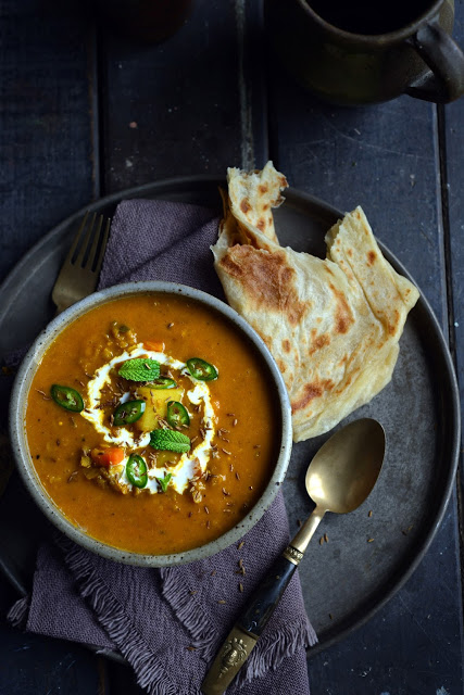 From the Kitchen Spiced Lentil Soup