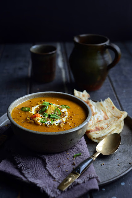 From the Kitchen Spiced Lentil Soup