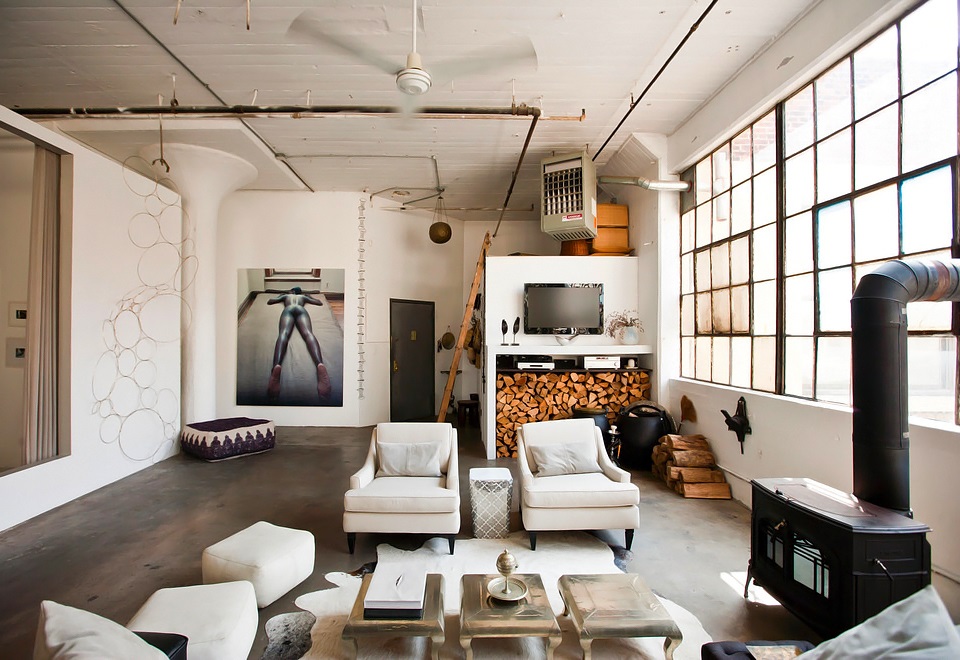 Brooklyn Artist Loft - Industrial - Family Room - New York - by