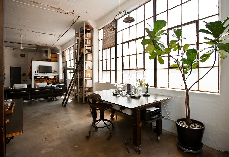 loft brooklyn industrial interior