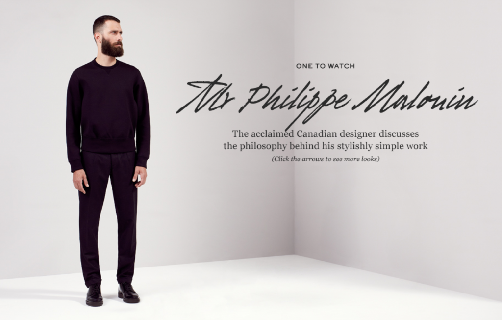 philippe malouin for the journal