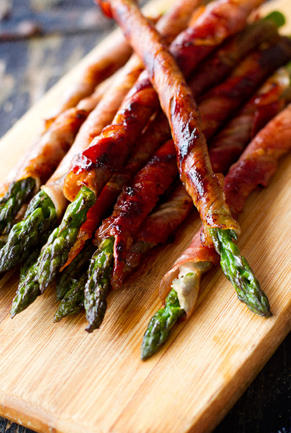 prosciutto wrapped asparagus