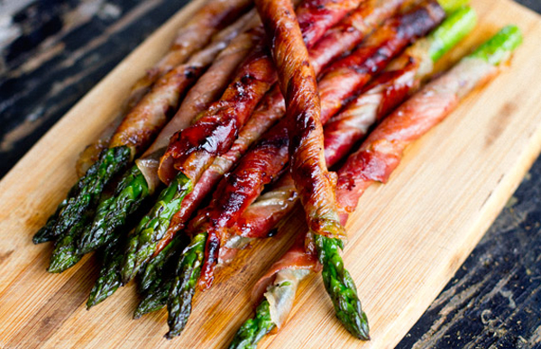 prosciutto wrapped asparagus