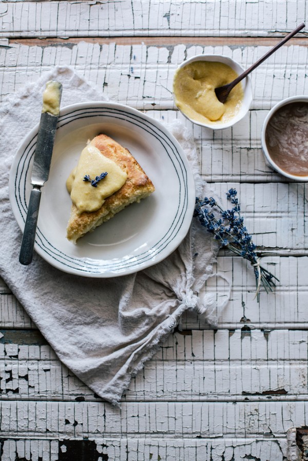 Local Milk Lavender Peach Scones