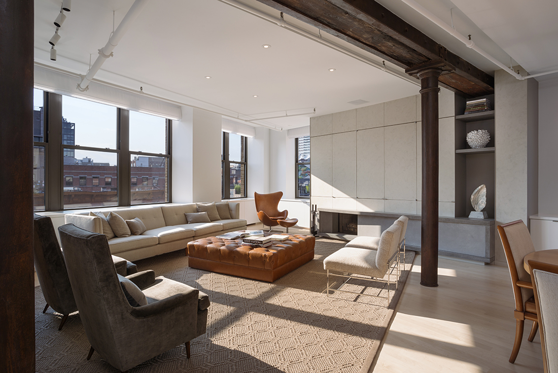 Meatpacking Loft main Photo by Albert Vecerka Esto Laura Crosta Jen Roy Leone