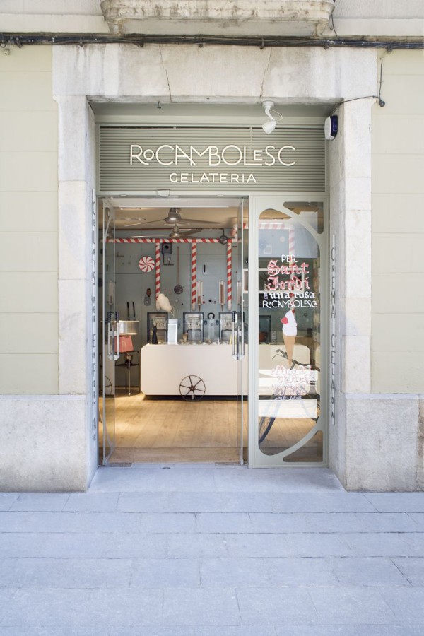 Rocambolesc Gelateria Spain Sandra Tarruella Interioristas