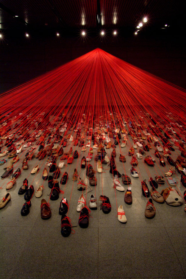 chiharu shiotas installations