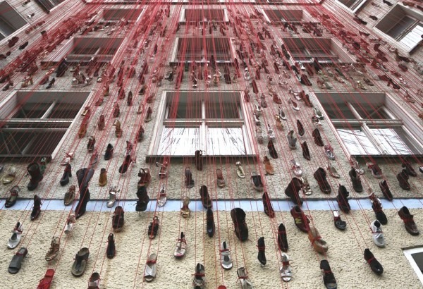 chiharu shiotas installations