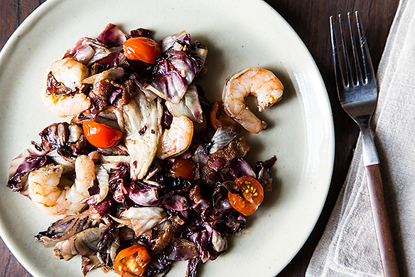 Food s Roasted Radicchio