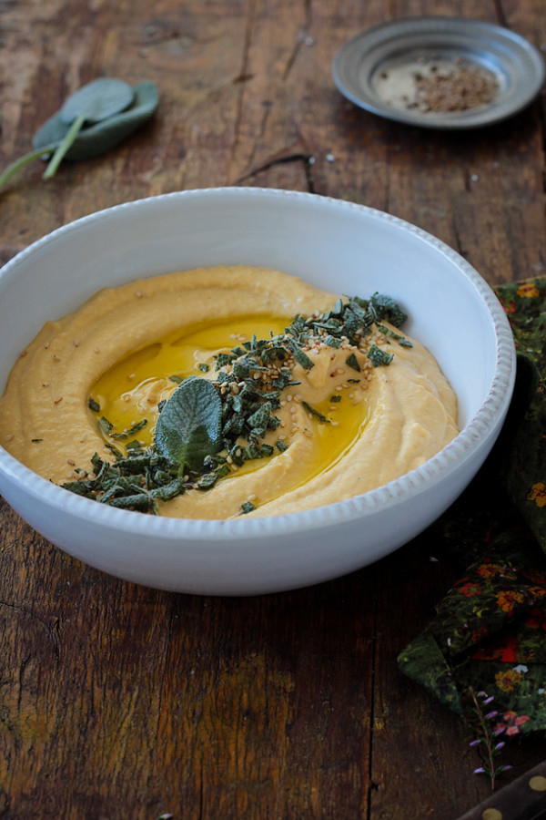 Pumpkin Hummus by Food and Cook