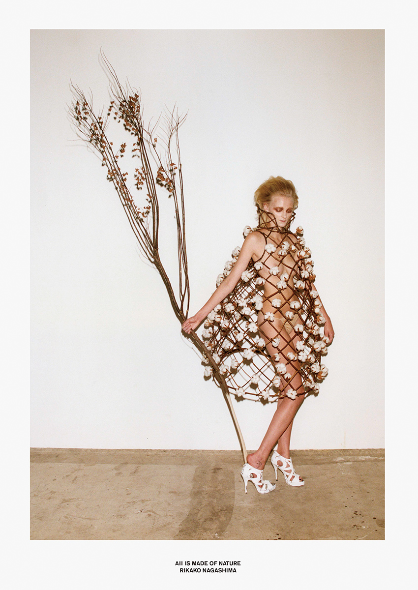 cotton dress rikako nagashima