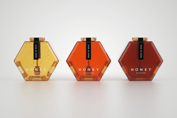 honey packaging concept by arbuzov maksim