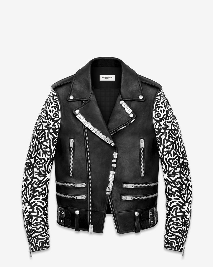 Saint Laurent Limited Edition Leather Motorcycle Jacket