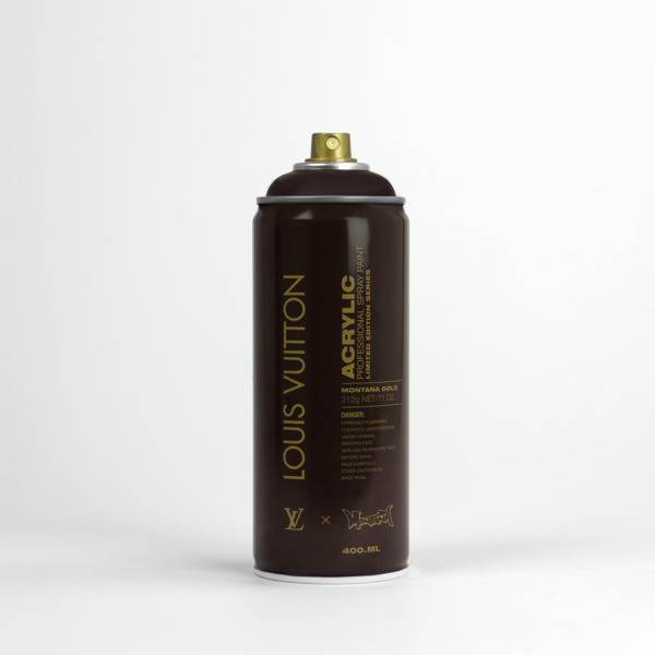 Antonio Brasko spray can project louis vuitton