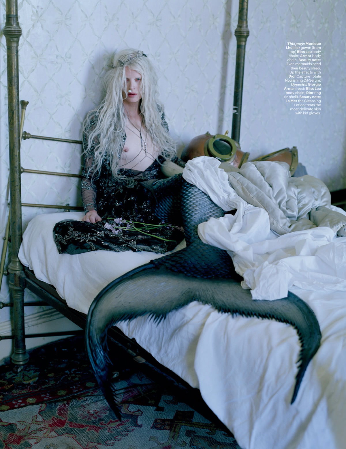 Kristen McMenamy Tim Walker for W magazine