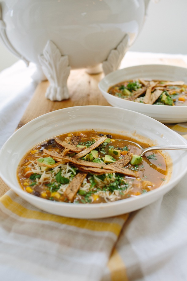 Sweet Potato Tortilla Soup