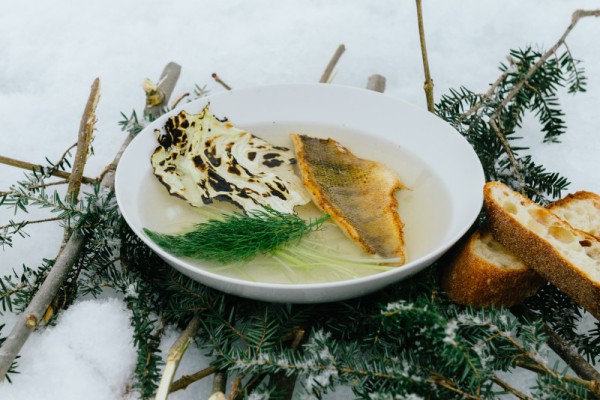 ice fishing recipe perch soup